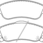 Колодки тормозные дисковые перед BREMBO