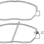 Колодки тормозные дисковые перед BREMBO