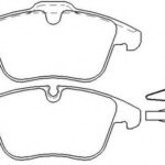 Колодки тормозные дисковые перед BREMBO