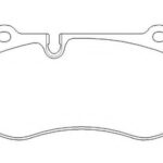 Колодки тормозные дисковые перед BREMBO