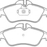 Колодки тормозные дисковые перед BREMBO