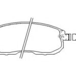 Колодки тормозные дисковые перед BREMBO