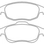 Колодки тормозные дисковые перед BREMBO