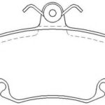 Колодки тормозные дисковые перед BREMBO