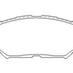 Колодки тормозные дисковые перед BREMBO