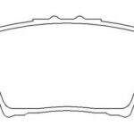 Колодки тормозные дисковые зад BREMBO