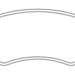 Колодки тормозные дисковые перед BREMBO P85100