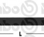 Шланг тормозной 320мм BREMBO