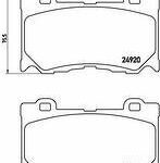 Колодки тормозные дисковые перед BREMBO