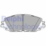 Колодки тормозные дисковые перед DELPHI