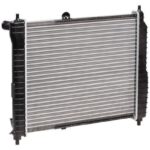 Радиатор охл. для а/м Chevrolet Aveo (05-) 1.2i/1.4i MT (LRc CHAv05175) LUZAR