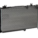 Радиатор охл.алюм.несборный  Гранта A/C LRc0192b LUZAR