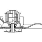 Насос водяной для а/м Toyota Land Cruiser 100 (98-)/LC 200 (07-) 4.0i/4.3i/4.7i [UZ] (LWP 1947) LUZAR