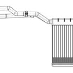 Радиатор отоп. для а/м Ford Mondeo (07-) (LRh 1041) LUZAR