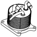 Радиатор масл. для а/м Mitsubishi Outlander XL (07-)/Lancer X (07-) 1.8i/2.0i/2.4i  LOc1141 LUZAR