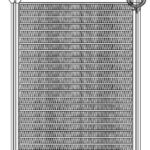 Радиатор отоп. для а/м Peugeot 308 (09-)/Citroen C4 (10-)  LRh20S4 LUZAR