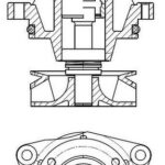 Насос водяной для а/м BMW 3 (E36) (90-)/5 (E34) (89-) 2.0i/2.5i (LWP 26105) LUZAR