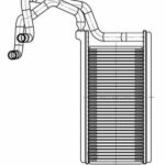 Радиатор отоп. для а/м Mitsubishi L200 (06-)/Pajero Sport (08-) (LRh 1148) LUZAR