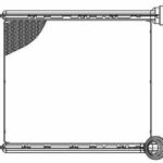 Радиатор отоп. для а/м VW Jetta (10-) (LRh 1835) LUZAR