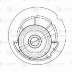 Насос водяной для а/м Opel Astra F (91-) 1.4i/1.6i (LWP 2116) LUZAR