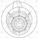 Насос водяной для а/м Opel Astra H (04-)/Corsa D (06-) 1.2i/1.3i/1.4i (LWP 2112) LUZAR