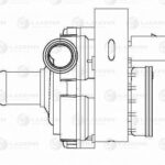 Насос водяной для а/м Fiat Albea (03-) 1.4i (LWP 1661) LUZAR