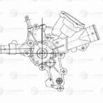 Насос водяной для а/м Opel Astra G (98-) 1.4i/1.6i (LWP 2114) LUZAR