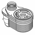 Радиатор масл. для а/м Fiat Ducato (06-)/Iveco Daily (11-) 2.3D (LOc 1601) LUZAR