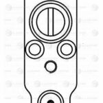 Клапан расш. кондиционера (ТРВ) для а/м Mitsubishi Pajero IV (06-)/Toyota Avensis (03-) (LTRV 1189) LUZAR