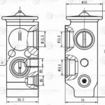 Клапан расш. кондиционера (ТРВ) для а/м KIA Optima IV (15-) (LTRV 0812) LUZAR