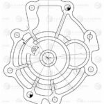 Насос водяной для а/м Ford Mondeo III (00-)/Transit (00-)/Jaguar X-Type (01-) 2.0TDi/2.2TDi ( LUZAR