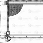 Радиатор отоп. для а/м Hyundai Solaris II (17-) (LRh 0803) LUZAR