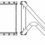 Радиатор отоп. для а/м Hyundai Santa Fe IV (18-) (LRh 0838) LUZAR