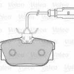 Колодки тормозные дисковые зад VALEO