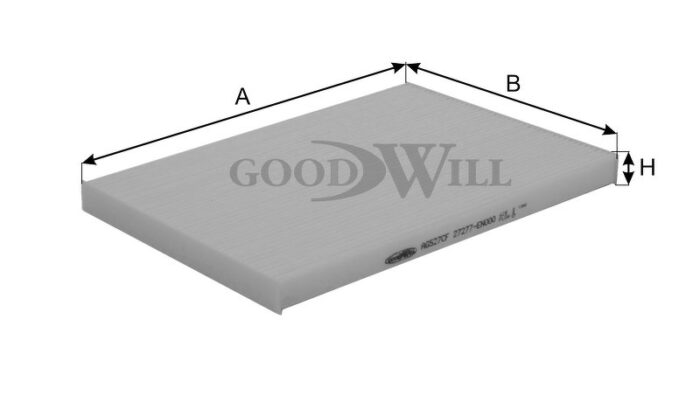 Фильтр салона AG527CF GOODWILL — изображение 4
