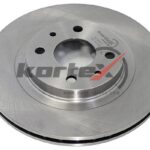 Диск торм. ВАЗ 2110-12 перед.вент.(d260mm) R14 KD0001 KORTEX
