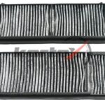 Фильтр салонный MAZDA 3 03-/MAZDA 5 05- (к-т) (угольный) KORTEX