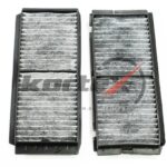 Фильтр салонный MAZDA 3 09- (к-т 2шт.) (угольный) KC0054S KORTEX