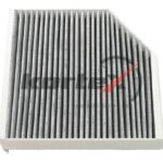 Фильтр салонный AUDI A6A7A8 11- (угольный) KC0106S KORTEX