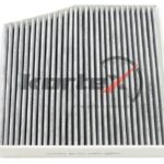Фильтр салонный MB W176/W246 12- (угольный) KORTEX