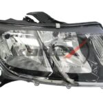 Фара RENAULT LOGAN II 14- прав. (с корректором) KORTEX