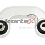 Тяга стабилизатора AUDI A4 01-08 пер.подв.лев. KORTEX