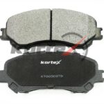 Колодки тормозные дисковые перед KORTEX