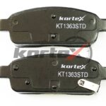 Колодки торм. CHEVROLET CRUZE 09- R16 задниек-т KT1363STD KORTEX