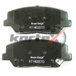Колодки тормозные дисковые перед KORTEX
