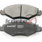 Колодки торм. PEUGEOT 206 01- перед.к-т KT1500STD KORTEX