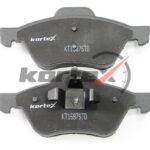 Колодки тормозные дисковые перед KORTEX