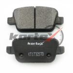 Колодки торм. FORD MONDEO IVGALAXYS-MAXLANDROVER FREELANDER 07- задн.к-т KT1732STD KORTEX