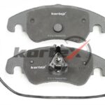 Колодки тормозные дисковые перед KORTEX