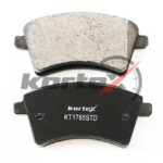 Колодки торм. RENAULT KANGOO 08- перед.к-т KT1785STD KORTEX